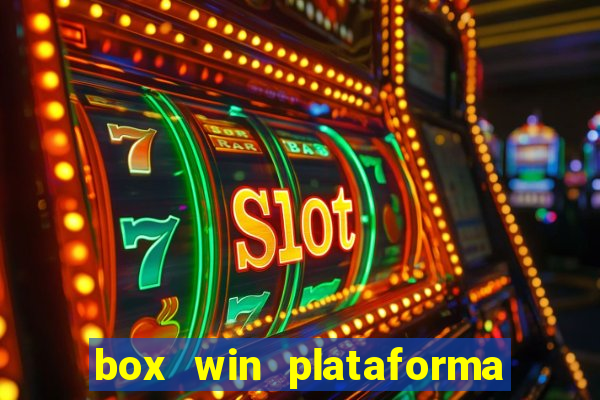 box win plataforma de jogos